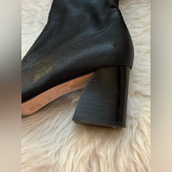 Donald J. Pliner Gian Snake Embossed Boots Stretch 6.5 - Picture 5 of 9